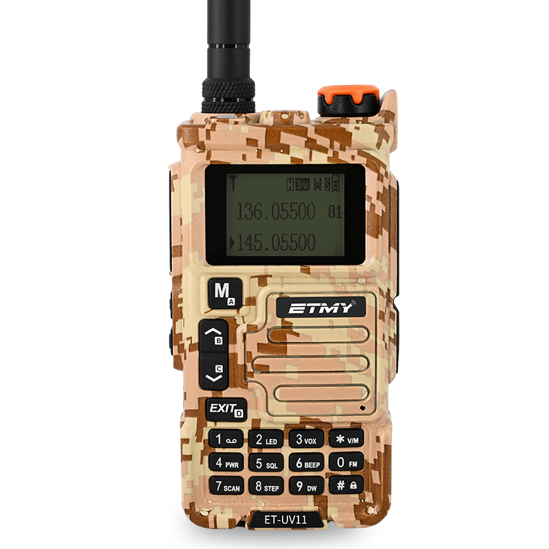 handheld ham radio range , ham radio ht , uhf vhf handheld radio Supplier ETMY